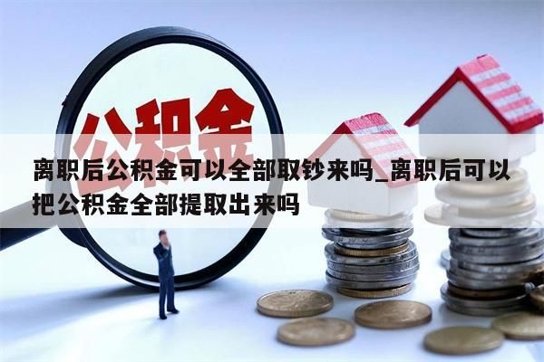 离职后公积金可以全部取钞来吗_离职后可以把公积金全部提取出来吗